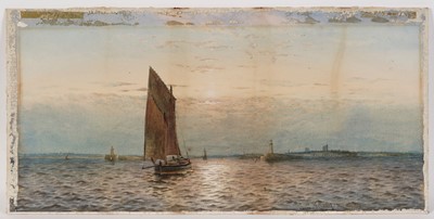 Lot 41 - William Thomas Nichols Boyce - Off Tynemouth | watercolour