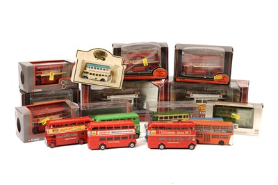 Lot 85 - A collection of diecast model buses