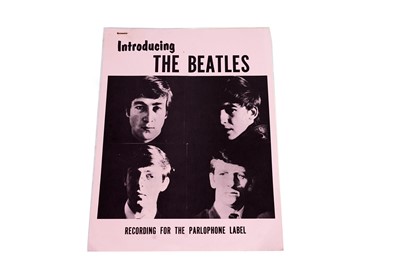 Lot 379 - The Beatles: an original 1962 Parlophone press release