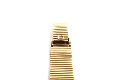 Lot 1013 - Omega: a lady's 9ct yellow gold cased cocktail watch