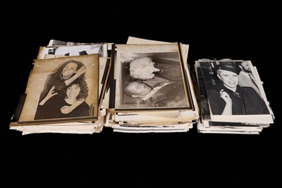 Lot 1364 - A large collection of press photographs relating to bands and artists from the 1960s onwards