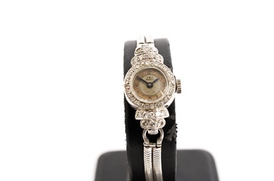 Lot 1055 - Vacheron & Constantin: a diamond cocktail watch