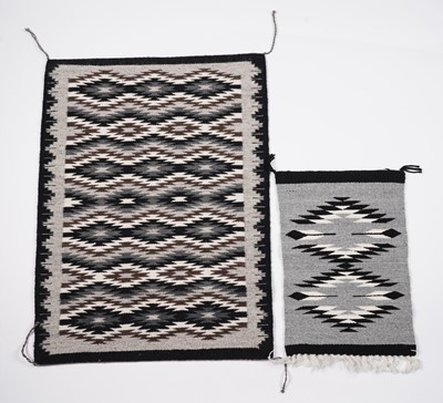 Lot 713 - Three Navajo rugs