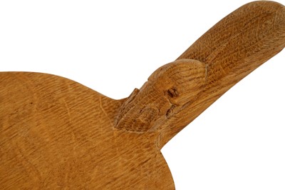 Lot 840 - A Robert 'Mouseman' Thompson cheese board