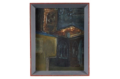 Lot 232 - Attributed to John Piper - Nocturne with Church | oil
