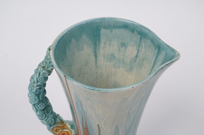 Lot 861 - A Clarice Cliff Bizarre ‘My Garden’ pattern jug