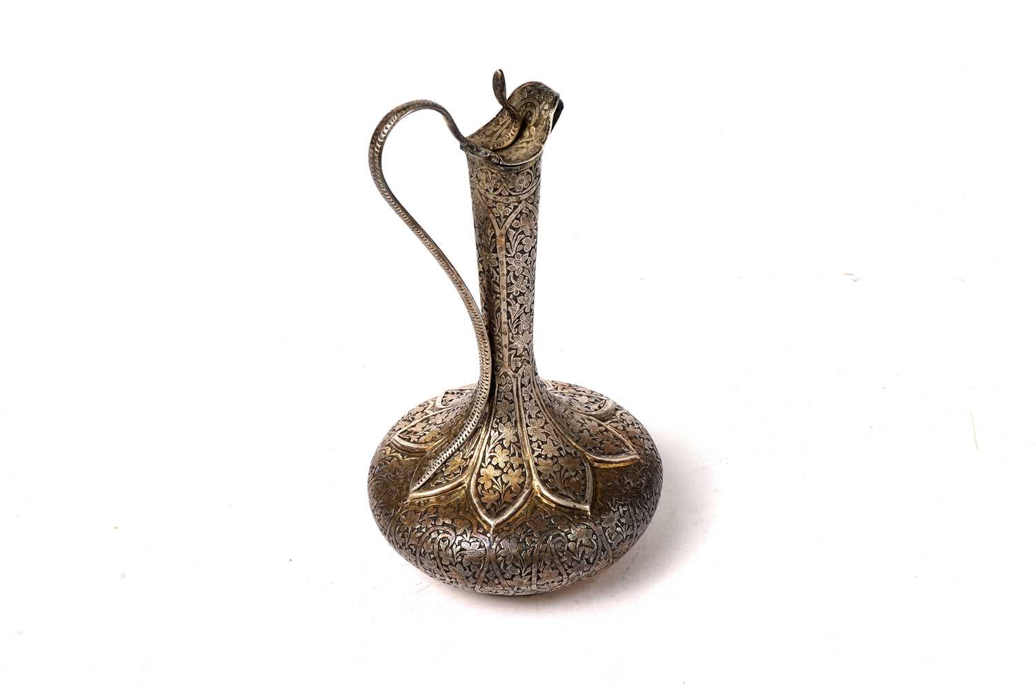 Lot 1399 - A late 19th Century Indian water ewer