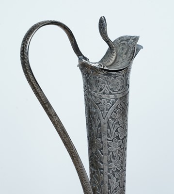 Lot 1399 - A late 19th Century Indian water ewer