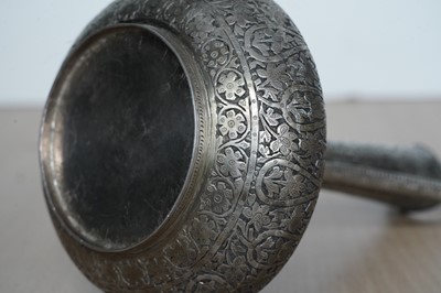 Lot 1399 - A late 19th Century Indian water ewer