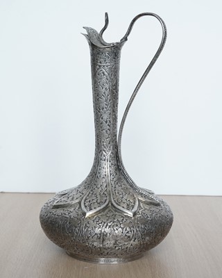 Lot 1399 - A late 19th Century Indian water ewer