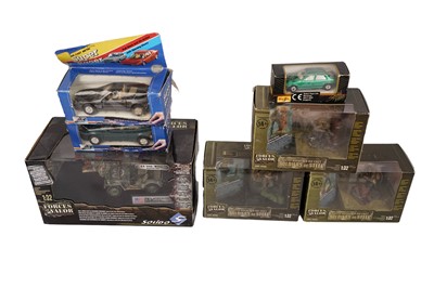 Lot 107 - ﻿A selection of diecast models including: Corgi, Majorette, and others