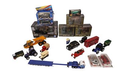 Lot 107 - ﻿A selection of diecast models including: Corgi, Majorette, and others