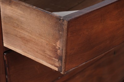 Lot 54 - A George III mahogany bowfront chest of drawers