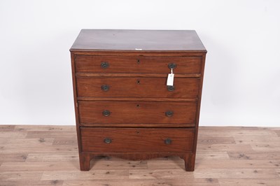 Lot 44 - A George III mahogany chest of drawers