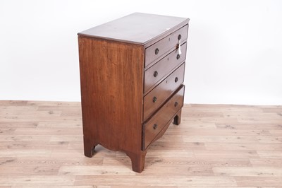 Lot 44 - A George III mahogany chest of drawers