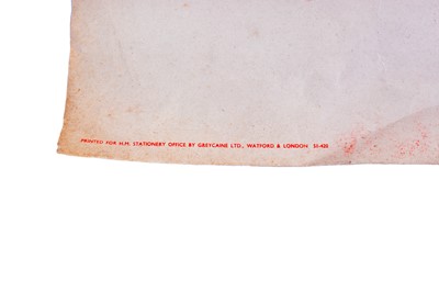 Lot 216 - Three Second World War H.M. Stationery Office information posters