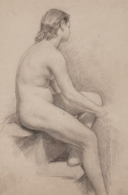 Lot 20 - 20th Century British School - Nine female nude studies | pastel drawings