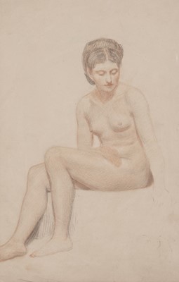 Lot 20 - 20th Century British School - Nine female nude studies | pastel drawings
