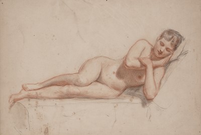 Lot 20 - 20th Century British School - Nine female nude studies | pastel drawings