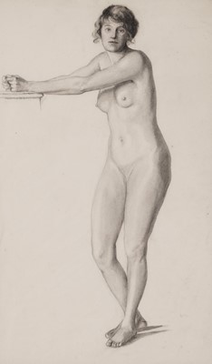 Lot 20 - 20th Century British School - Nine female nude studies | pastel drawings
