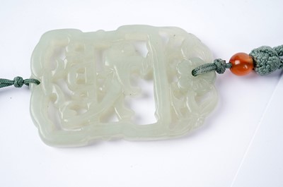 Lot 71 - A jade amulet