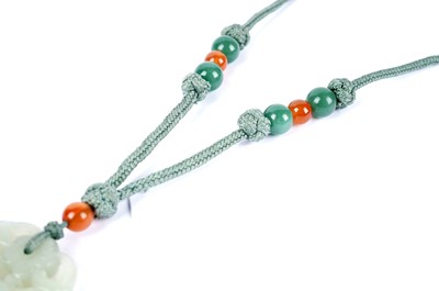 Lot 71 - A jade amulet