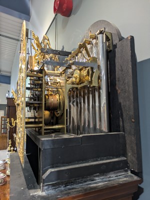 Lot 1362 - Gillett & Johnston Ltd. Croydon, 1925: a large and impressive mahogany longcase clock