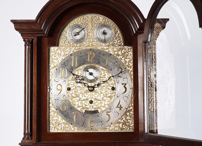 Lot 1362 - Gillett & Johnston Ltd. Croydon, 1925: a large and impressive mahogany longcase clock