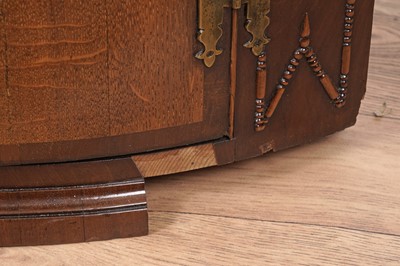 Lot 5 - A Shannon style oak filing cabinet; and other items