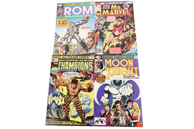 Lot 185 - Moon Knight and other Marvel comics