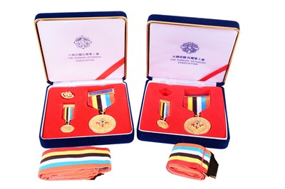 Lot 164 - The Elizabeth Cross; and Korea Campaign effects