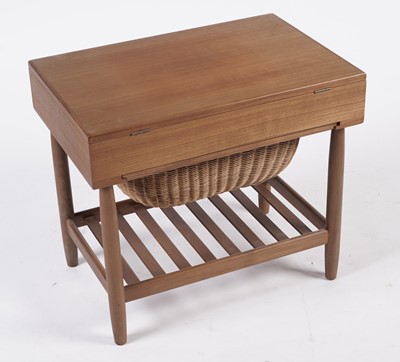 Lot 757 - Ejvind Johansson for FDB Møbler: a teak sewing cabinet