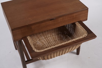 Lot 757 - Ejvind Johansson for FDB Møbler: a teak sewing cabinet