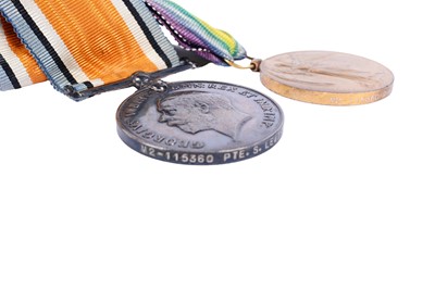 Lot 153 - A group of First World War General Service medals; and other items