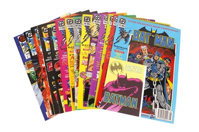 Lot 94 - Batman and sci-fi comics, books and magazines