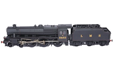 Lot 20 - A metal kit-built 0-gauge two rail electric 4-6-0 locomotive and six-wheel tender