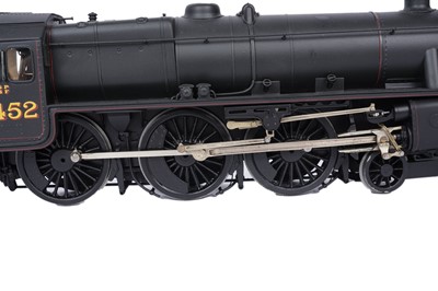Lot 20 - A metal kit-built 0-gauge two rail electric 4-6-0 locomotive and six-wheel tender
