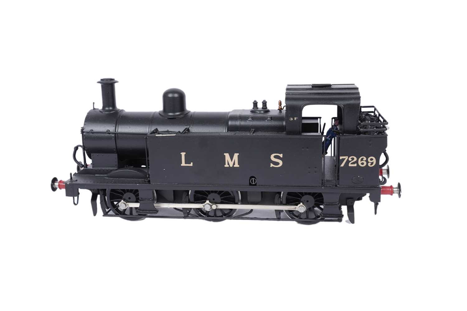 Lot 24 - A metal kit-built 0-gauge two rail electric 0-6-0 locomotive