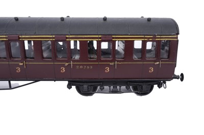 Lot 34 - Two 0-gauge kit-built carriages