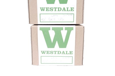 Lot 35 - Two boxed Westdale 0-gauge carriages