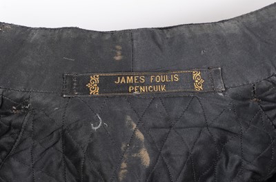 Lot 40 - Possibly The Royal Scots frogged patrol coat