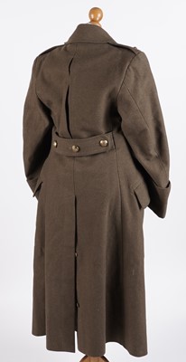 Lot 46 - Royal Army Service Corps Second World War Officers great coat