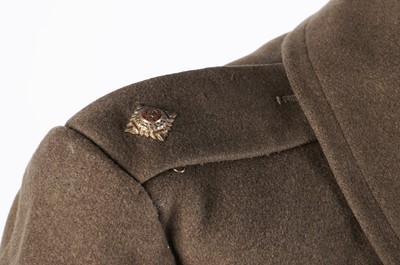 Lot 46 - Royal Army Service Corps Second World War Officers great coat