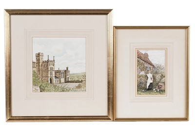 Lot 235 - Chris Sparrow | two watercolour scenes