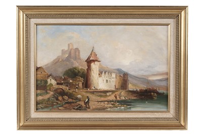 Lot 123 - Thomas Gambier Parry - Continental Landscape | oil