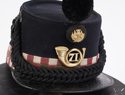 Lot 90 - 71st (Highland Light Infantry) shako
