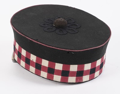 Lot 92 - Highland Light Infantry Officers forage cap