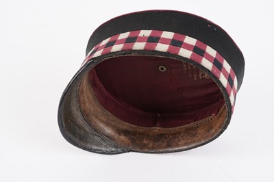Lot 92 - Highland Light Infantry Officers forage cap