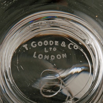Lot 96 - A set of ten wine glasses by Goode & Co Ltd