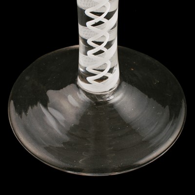 Lot 67 - Three Georgian glasses